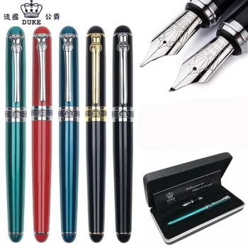 Duke D2 Многоцветная перьевая ручка Advanced Gift Pen Silver Clip Business Pen - Изображение 1  