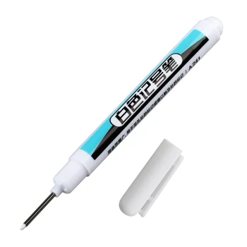 4x Маркеры Перманентные маркеры на масляной основе Белые маркеры Водостойкие ручки для краски - Изображение 1  