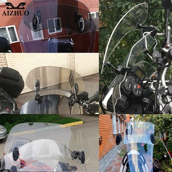 Лобовое стекло мотоцикла Спойлер Воздушный дефлектор для HONDA Magna 250 Steed VLX 400 600 Shadow 400 750 VT600 VT750 - Изображение 2  