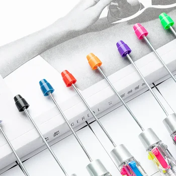 50 шт. Новый стиль 4-цветные шариковые ручки DIY многоцветная пластиковая шариковая ручка Четырехцветная шариковая ручка с шариковой ручкой - Изображение 2  