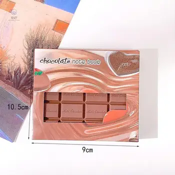 80 листов Креативная форма шоколада Стикеры для заметок Блокноты Блокноты Вещи - Изображение 1  