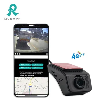  Высококачественная видеокамера Dashcam 4G Dash Cam DVR Видеокамера для автомобильного GPS-слежения на основе SIM-карты - Изображение 1  