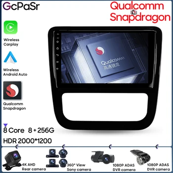 Qualcomm Snapdragon Carplay для Volkswagen Scirocco 3 III Mk3 2008 - 2014 Навигация GPS Беспроводной Android Авто Стерео Радио - Изображение 1  