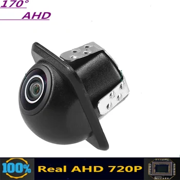 170 ° Объектив рыбьего глаза AHD 720P Автомобильная камера заднего вида ночного видения для любой модели автомобиля Задний ход Резервный парковочный монитор - Изображение 1  