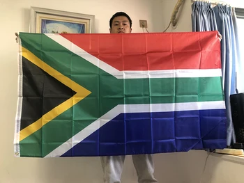 SKY FLAG Национальный флаг Южной Африки 90X150см ZA RSA SA Флаг Южной Африки Флаг полиэстера для украшения - Изображение 1  
