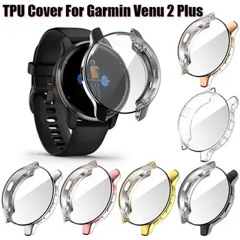 Металлический браслет для Garmin Venu 2 Plus Venu 2 2S Ремешок из нержавеющей стали Garmin Vivoactive 4 4s Full Coverage Protection Case - Изображение 1  