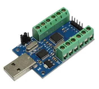  1 шт. USB 10-канальный 12-битный модуль сбора данных STM32UART связи - Изображение 1  