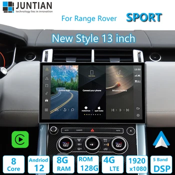 Для Land Range Rover Sport Android Авто Мультимедиа GPS Навигация HD Дисплей Радио Стерео DVD CD Carplay Автоплеер Экран - Изображение 1  