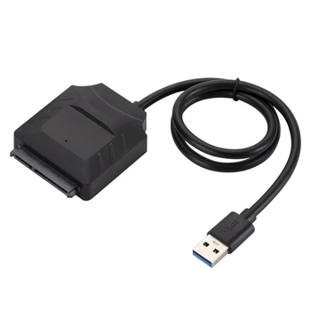 Кабель USB 3.0 - SATA 3 Кабель для перехода SATA в USB Поддержка 2,5 / 3,5-дюймового адаптера внешнего жесткого диска SSD - Изображение 1  