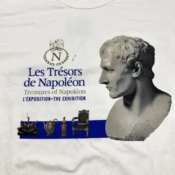 Сокровища Наполеона Выставочная футболка Мужская средняя музейная повседневная историческая футболка - Изображение 1  