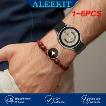 1 ~ 6 шт. Силиконовый ремешок для Galaxy Watch 5 5 45 мм 40 мм 44 мм Спортивные часы Браслет на запястье для Galaxy - Изображение 1  