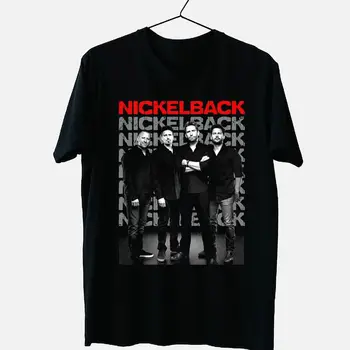 Новая редкая подарочная футболка Nickelback Signature Family Black S-235XL 1D1061 - Изображение 1  