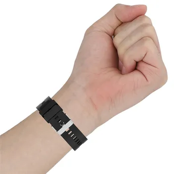 20 мм Силиконовый ремешок для часов Однотонный браслет Браслет Замена ремня для смарт-часов Realme Watch GT2 - Изображение 1  