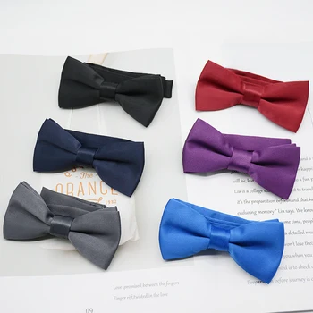  Широкое применение Стильный тонкий галстук-бабочка для мальчиков для свадеб и бизнеса Детский галстук-бабочка для свадеб - Изображение 1  