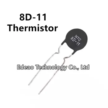 20шт/лот Новый термистор MF72 NTC 8D-11 Отрицательный температурный коэффициент термистора - Изображение 1  