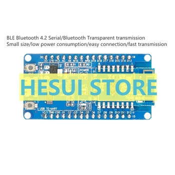 HLK-B20 Последовательный порт TTL на BLE Модуль Bluetooth 4.2 Малогабаритный беспроводной последовательный порт с низким энергопотреблением через Bluetooth - Изображение 1  