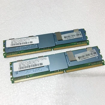 2 шт. Для серверной памяти HP 398709-071 413015-B21 416474-001 16 ГБ (2X8 ГБ) FBD 667 DDR2 - Изображение 1  