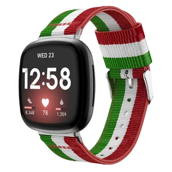 Запястье для fitbit Versa3 / Sense Ремешок для часов нейлоновый браслет для смарт-часов Fitbit Versa 3 Сменный ремешок для часов высокого качества - Изображение 1  