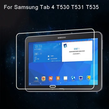 Противоосколочная пленка из закаленного стекла для Samsung Galaxy TAB 4 T530 T531 T535 10,1-дюймовая защитная пленка для экрана планшета с розничной упаковкой - Изображение 1  