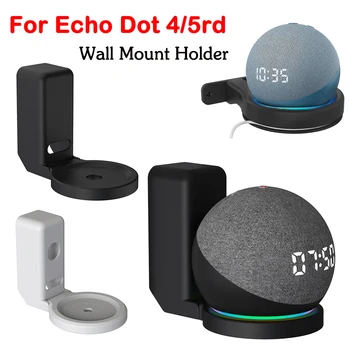  Настенный держатель Подставка для Amazon Alexa Echo Dot 5 4 Bluetooth-динамик Компактная настольная подставка с прокладкой кабелей Новинка - Изображение 1  