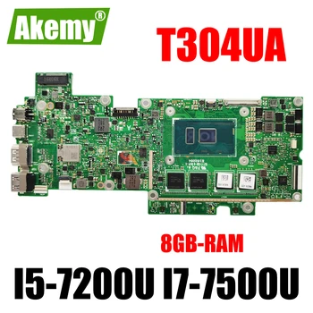 T304UA Материнская плата ноутбука для ASUS Transformer 3 Pro T304 T304U Материнская плата ноутбука с i5-7200U i7-7500U 8 ГБ ОЗУ 100% тест - Изображение 1  