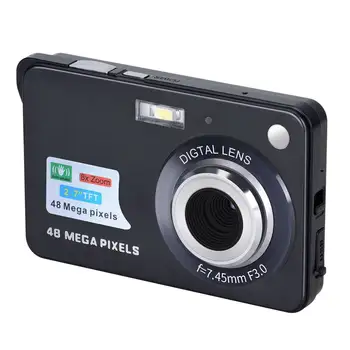 Цифровая камера HD Дисплей Видеокамера Видеокамера с защитой от тряски 2,7-дюймовая мини-камера - Изображение 1  