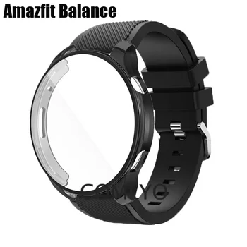 Для Amazfit Balance Case TPU Soft Protective Shell Full Cover Smart Watch Бампер Ремешок - Изображение 1  