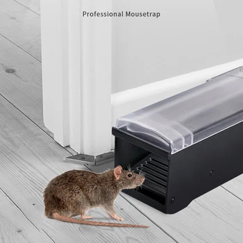 3 шт. Полностью автоматические перспективные мышеловки для мышей для дома Многоразовые крысы Пружинный ловушка грызунов Прочный Борьба с вредителями - Изображение 1  