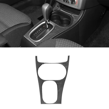  для Chevrolet Cobalt 2005-2010 Soft Carbon Fiber Авто Коробка передач Коробка передач Крышка Наклейка Отделка Детали Аксессуары - Изображение 1  