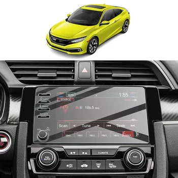  для Honda Civic LX EX Touring Si EX-L 2019 2020 2021 GPS Навигация Сенсорный экран Защитная пленка Дисплей Пленка из закаленного стекла - Изображение 1  