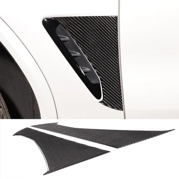 Для 2018-2022 BMW X3 G01 Мягкая панель переднего крыла из углеродного волокна Декоративная наклейка Аксессуары для защиты экстерьера автомобиля - Изображение 1  