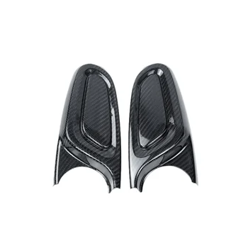  Настоящий карбоновый автомобильный подлокотник Коробка Боковая декоративная крышка для MINI Cooper Countryman F60 Отделка салона - Изображение 1  