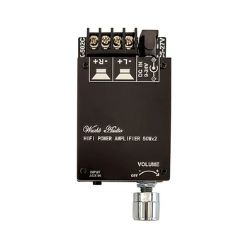 ZK-502C HIFI Stereo 5.0 TPA3116 Плата цифрового усилителя мощности TPA3116D2 50WX2 Стерео AMP Amplificador 87HC - Изображение 1  