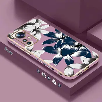 Dark Orchid Роскошный чехол для телефона для Xiaomi Mi 12 12S 12T 12X 12Lite 12TPro 14Pro 13Pro 14 13 13Ultra 11X 11 10S 10 Крышка - Изображение 1  