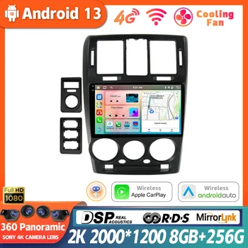 Android 13 Wireless CarPlay Android Auto Radio для Hyundai Getz 2002 2003 2004 2005 - 2011 RHD 4G Авто Мультимедиа GPS Авто - Изображение 1  