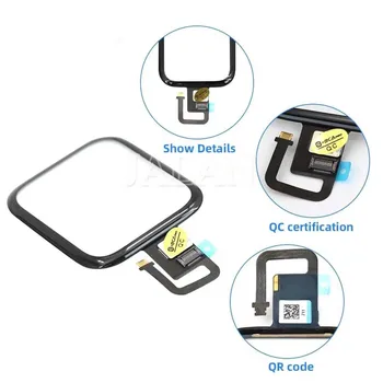 1 шт. Сенсорный стеклянный дигитайзер для часов S1 S2 S3 S4 S5 S6 S7 S8 S9 Ultra ЖК-дисплей Передняя панель Отремонтированная ремонтная деталь - Изображение 1  