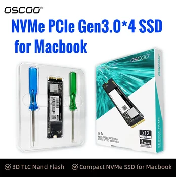 OSCOO Ssd для Macbook Жесткие диски 128 ГБ 256 ГБ 512 ГБ 1 ТБ SSD Компьютерные аксессуары Жесткие диски A1465 A1466 Ssd Фабрика оптом - Изображение 1  