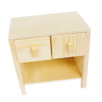 1:12 Кукольный домик Деревянный мини-стол Игрушечная мебель Игровой домик Детская кукла Мебель - Изображение 1  