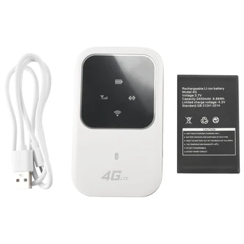 Портативный маршрутизатор 4G LTE WIFI 150 Мбит/с Мобильная широкополосная точка доступа SIM-карта Разблокированный Wi-Fi модем 2.4G Беспроводной маршрутизатор - Изображение 1  