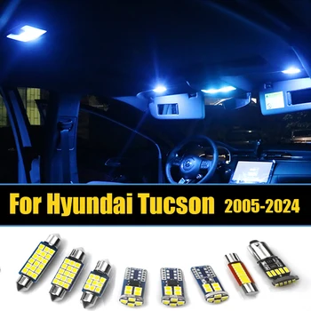 Для Hyundai Tucson 2005 2006 2007 2008 2009 2015 2016 2017 2018 2019 2020 2021 2022 2023 2024 Автомобильные светодиодные лампы Фары Аксессуары - Изображение 1  