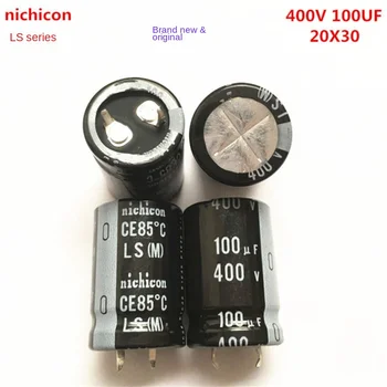 (1ШТ) 400В100мКФ 20X30 Электролитический конденсатор Nichicon 100 мкФ 400В 20 * 30 LS - Изображение 1  