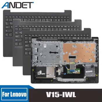Новый оригинал для Lenovo V15-IWL Тайская корейская клавиатура Безель Верхняя крышка Подставка для рук Верхний чехол 5CB0W44091 5CB0W44106 5CB0W44076 - Изображение 1  