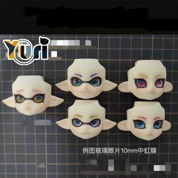 Yuri Game Splatoon 3 Handmade OB11 Face Game Косплей Милый Прекрасный подарок C - Изображение 1  
