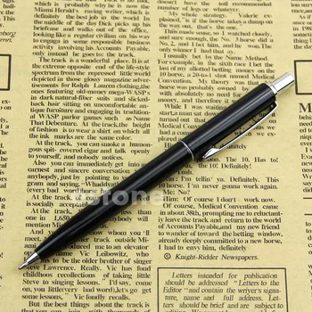  Высококачественная металлическая шариковая ручка из нержавеющей стали Baoer 37 шариковая ручка подарок канцелярские принадлежности - Изображение 1  