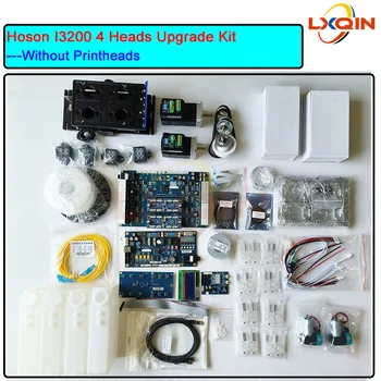 LXQIN Hoson i3200 Conversion Kit 4 Heads for Epson i3200 Upgrade Kit Версия оптоволоконной сети для широкоформатного принтера - Изображение 1  