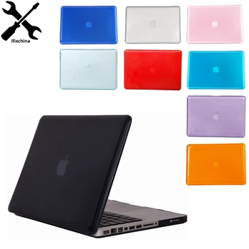 Новый чехол для ноутбука Apple Macbook Air Pro 11,6 дюйма 13,3 дюйма 15,4 дюйма A1278 A1286 A1466 A1502 A1398 A1425 кристаллическая защитная оболочка Крышка - Изображение 1  