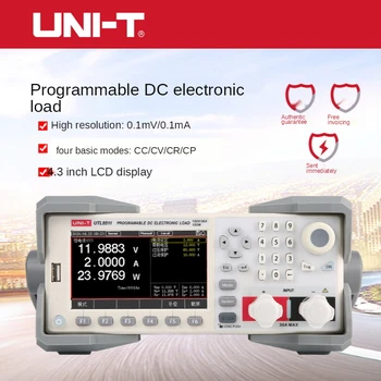 UNI-T UTL8511 UTL8512 Высокоточный программируемый прибор с электронной нагрузкой постоянного тока Тестер емкости батареи Внутренний тестер сопротивления - Изображение 1  