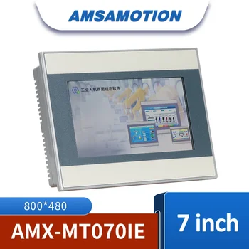 AMSAMOTION 7-дюймовый сенсорный экран HMI, совместимый с MR0701NE 800 * 480 1024 * 600 Ethernet Интерфейсная панель Монитор Контроллер ЧПУ - Изображение 1  