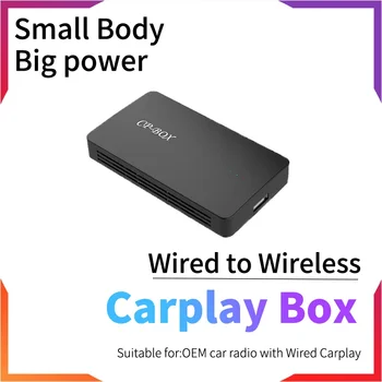  беспроводной адаптер Carplay Автомобильный мини-блок искусственного интеллекта для Apple Car OEM Проводной CarPlay To Wireless CarPlay USB Dongle Plug and Play Playaibox - Изображение 1  