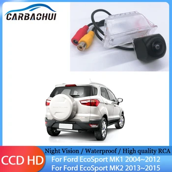  Задний вид HD CCD камера ночного видения Водонепроницаемый Высокое качество RCA для Ford EcoSport MK1 Для Ford EcoSport MK2 Автомобильный монитор - Изображение 1  